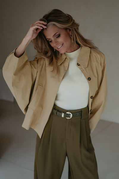 Scalzo jacket I Beige - Wild Souls by JV® - Jackets