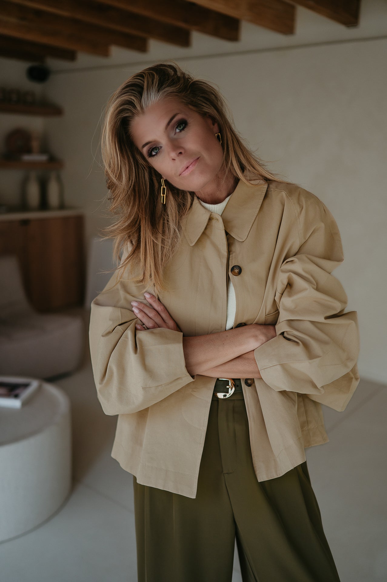 Scalzo jacket I Beige - Wild Souls by JV® - Jackets