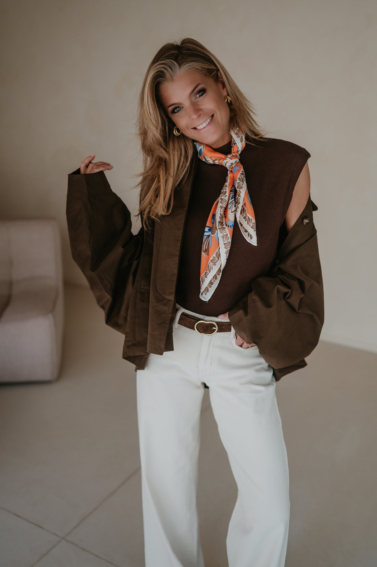Scalzo jacket I Chocolate Brown - Wild Souls by JV® - Jackets