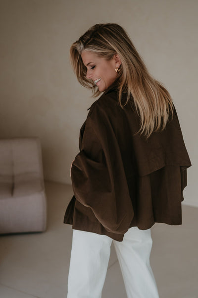 Scalzo jacket I Chocolate Brown - Wild Souls by JV® - Jackets