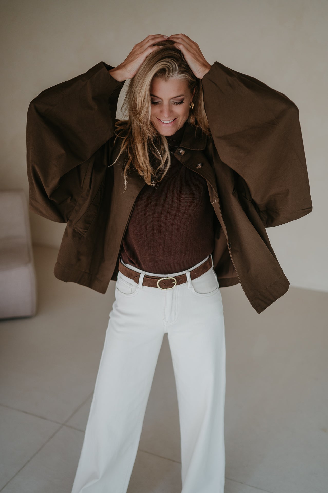 Scalzo jacket I Chocolate Brown - Wild Souls by JV® - Jackets