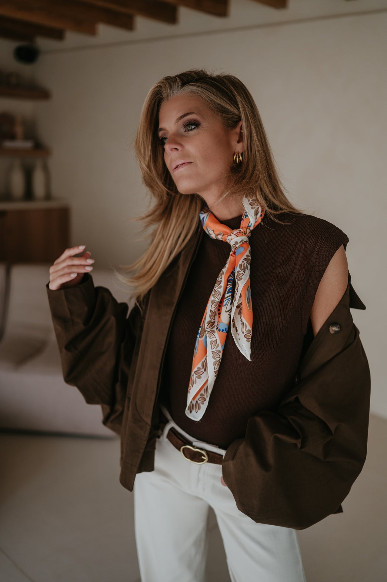 Scalzo jacket I Chocolate Brown - Wild Souls by JV® - Jackets