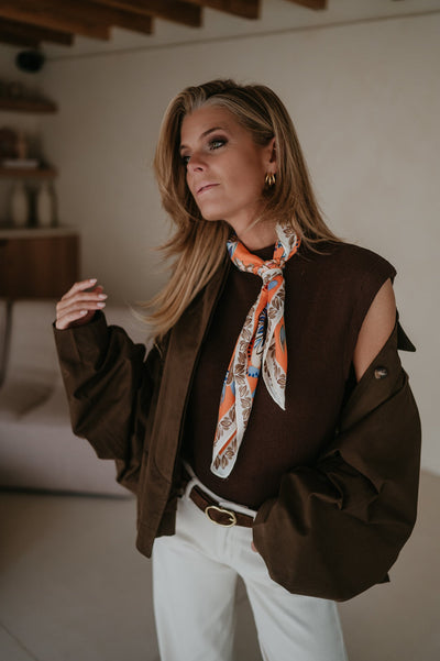 Scalzo jacket I Chocolate Brown - Wild Souls by JV® - Jackets