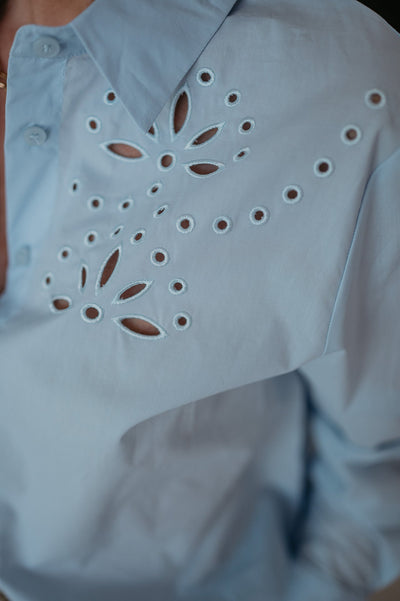 Scarico shirt I Blue - Wild Souls by JV® - Shirts