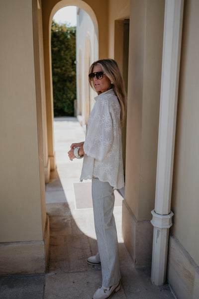 Scarno blouse I Beige - Wild Souls by JV® - Blouses