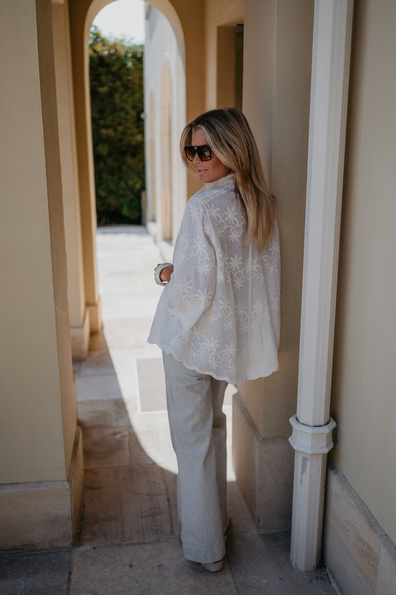 Scarno blouse I Beige - Wild Souls by JV® - Blouses