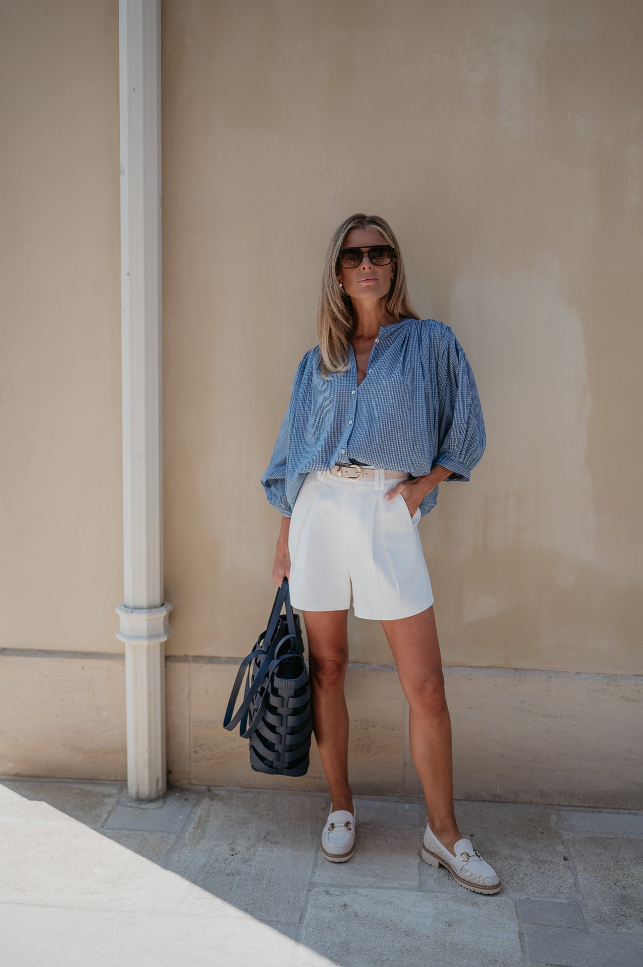 Scarno blouse I Blue - Wild Souls by JV® - Blouses