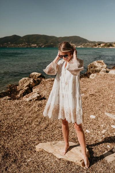 Scemare dress I Beige - Wild Souls by JV® - Dresses