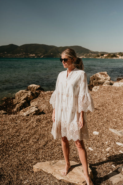 Scemare dress I Beige - Wild Souls by JV® - Dresses