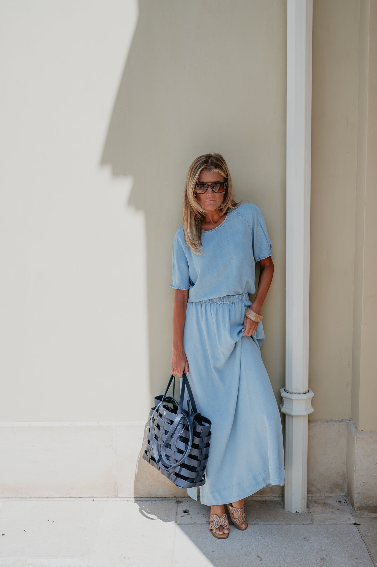 Sciarpa blouse I Blue - Wild Souls by JV® - Blouses
