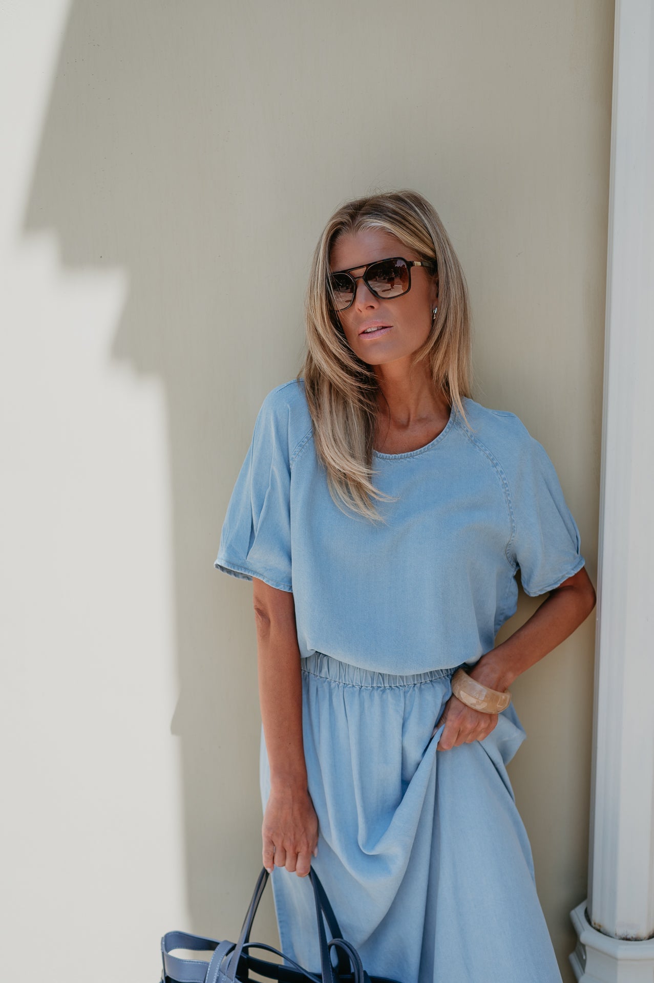 Sciarpa blouse I Blue - Wild Souls by JV® - Blouses