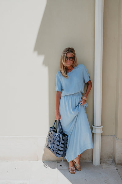 Sciarpa blouse I Blue - Wild Souls by JV® - Blouses