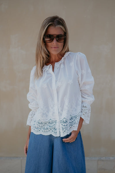 Sciogli blouse I White - Wild Souls by JV® - Blouses