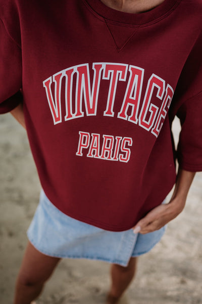 Scoglio sweater I Bordeaux - Wild Souls by JV® - Sweaters