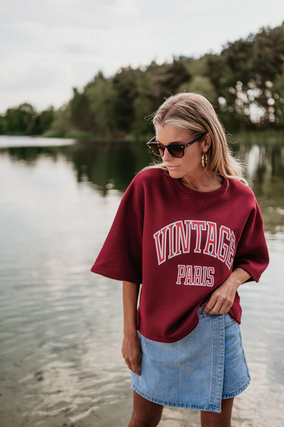 Scoglio sweater I Bordeaux - Wild Souls by JV® - Sweaters