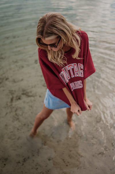 Scoglio sweater I Bordeaux - Wild Souls by JV® - Sweaters