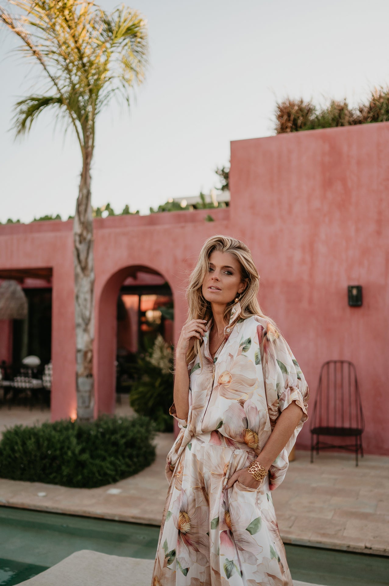 Scoria blouse I Beige - Wild Souls by JV® - Blouses