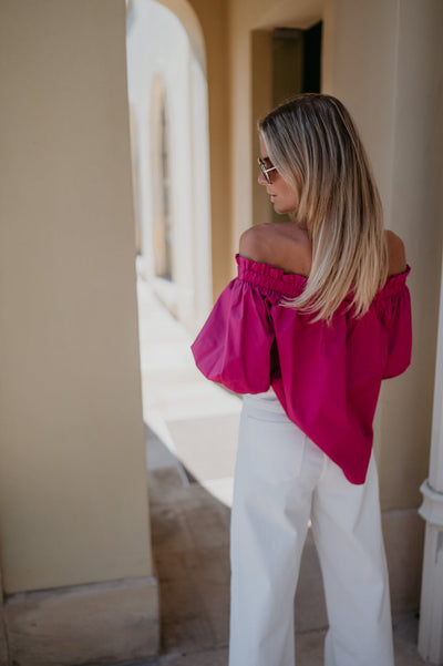 Scrisse top I Fuchsia - Wild Souls by JV® - Tops