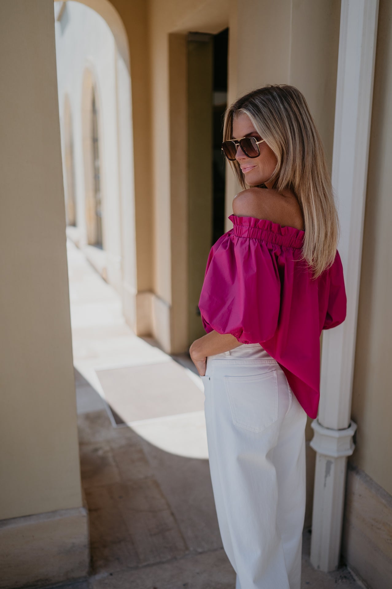 Scrisse top I Fuchsia - Wild Souls by JV® - Tops