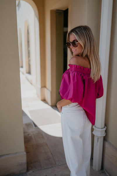 Scrisse top I Fuchsia - Wild Souls by JV® - Tops