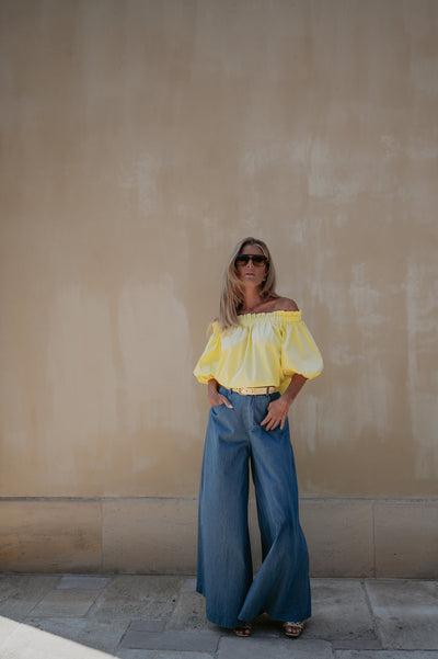 Scrisse top I Yellow - Wild Souls by JV® - Tops
