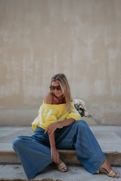 Scrisse top I Yellow - Wild Souls by JV® - Tops