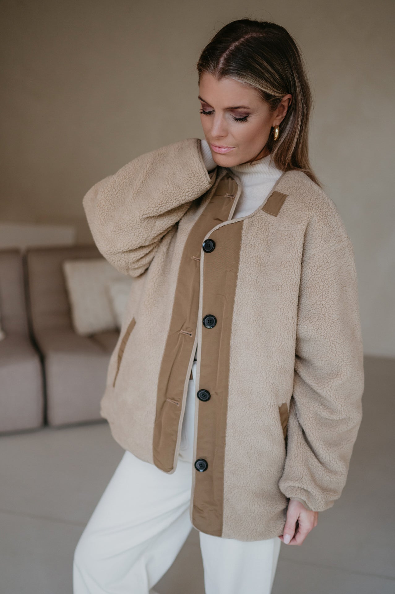 Scrive jacket I Beige - Wild Souls by JV® - Jackets