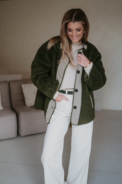 Scrive jacket I Khaki - Wild Souls by JV® - Jackets