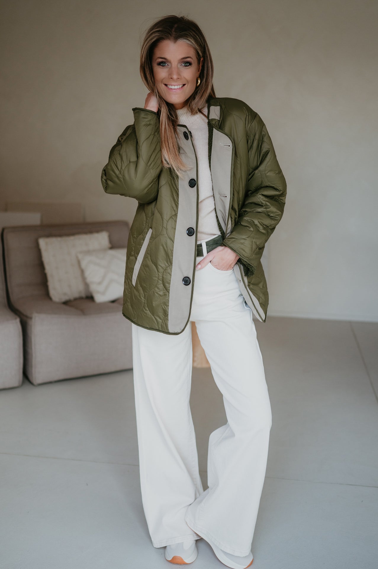 Scrive jacket I Khaki - Wild Souls by JV® - Jackets