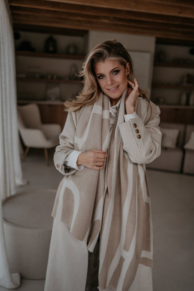 Scroscio scarf I Beige - Wild Souls by JV® - Scarfs