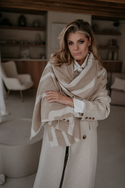 Scroscio scarf I Beige - Wild Souls by JV® - Scarfs