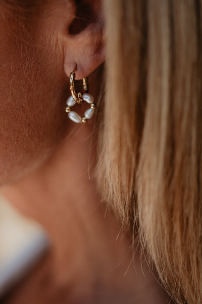 Scudo earrings I Gold - Wild Souls by JV® - Earrings