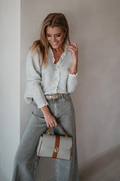 Scusa cardigan I Grey - Wild Souls by JV® - Cardigans