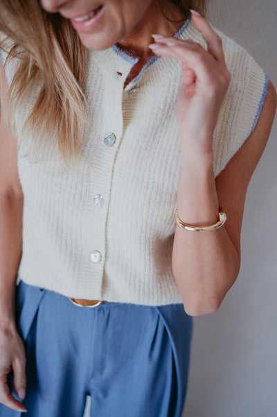 Segnare gilet I Beige - Wild Souls by JV® - Gilets
