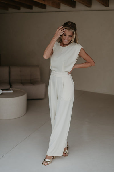 Sfinito jumpsuit I Ecru - Wild Souls by JV® - Jumpsuits