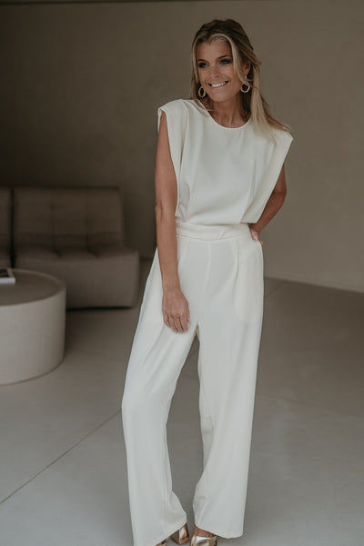 Sfinito jumpsuit I Ecru - Wild Souls by JV® - Jumpsuits