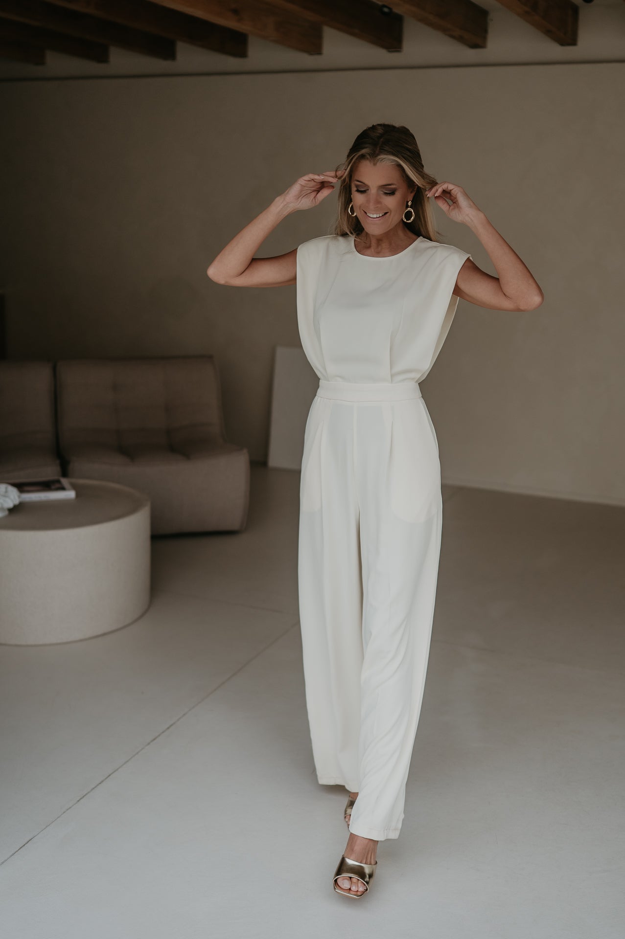 Sfinito jumpsuit I Ecru - Wild Souls by JV® - Jumpsuits