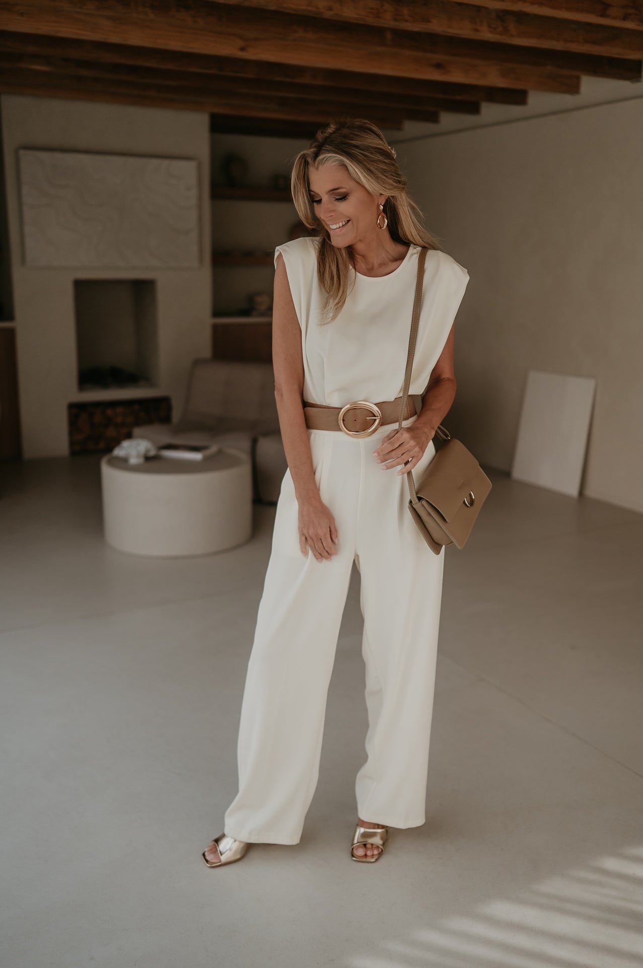 Sfinito jumpsuit I Ecru - Wild Souls by JV® - Jumpsuits