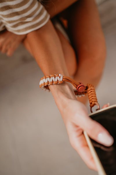 Sibilo phone cord I Brown - Wild Souls by JV® - Phone cords