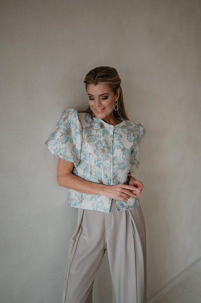 Situata blouse I Blue - Wild Souls by JV® - Blouses