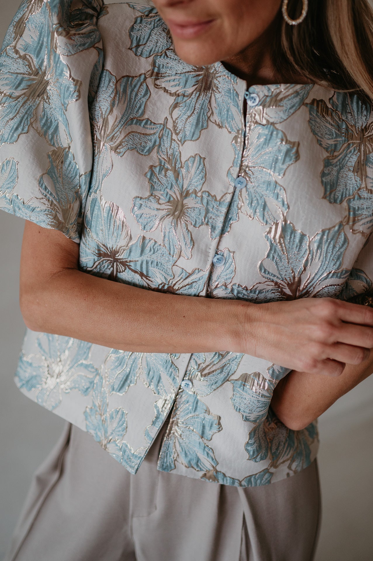 Situata blouse I Blue - Wild Souls by JV® - Blouses