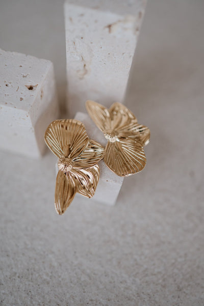 Smania earrings I Gold - Wild Souls by JV® - Earrings