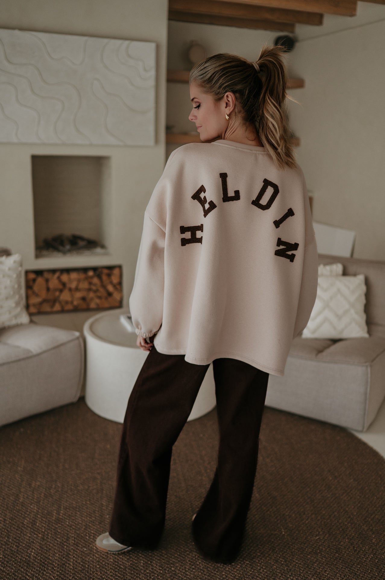 Solido sweater 'HELDIN' I Beige - Wild Souls by JV® - 