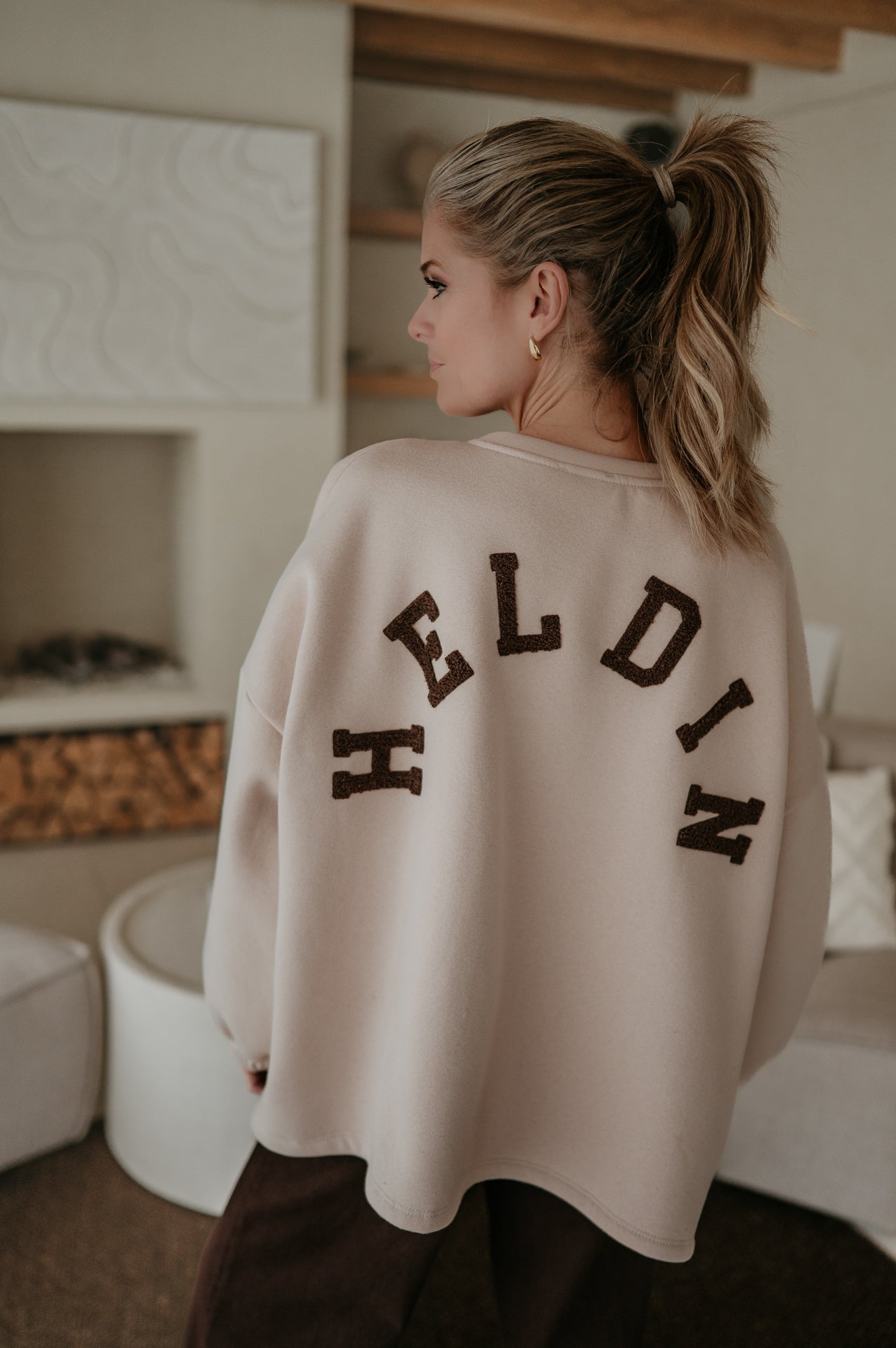 Solido sweater 'HELDIN' I Beige - Wild Souls by JV® - 