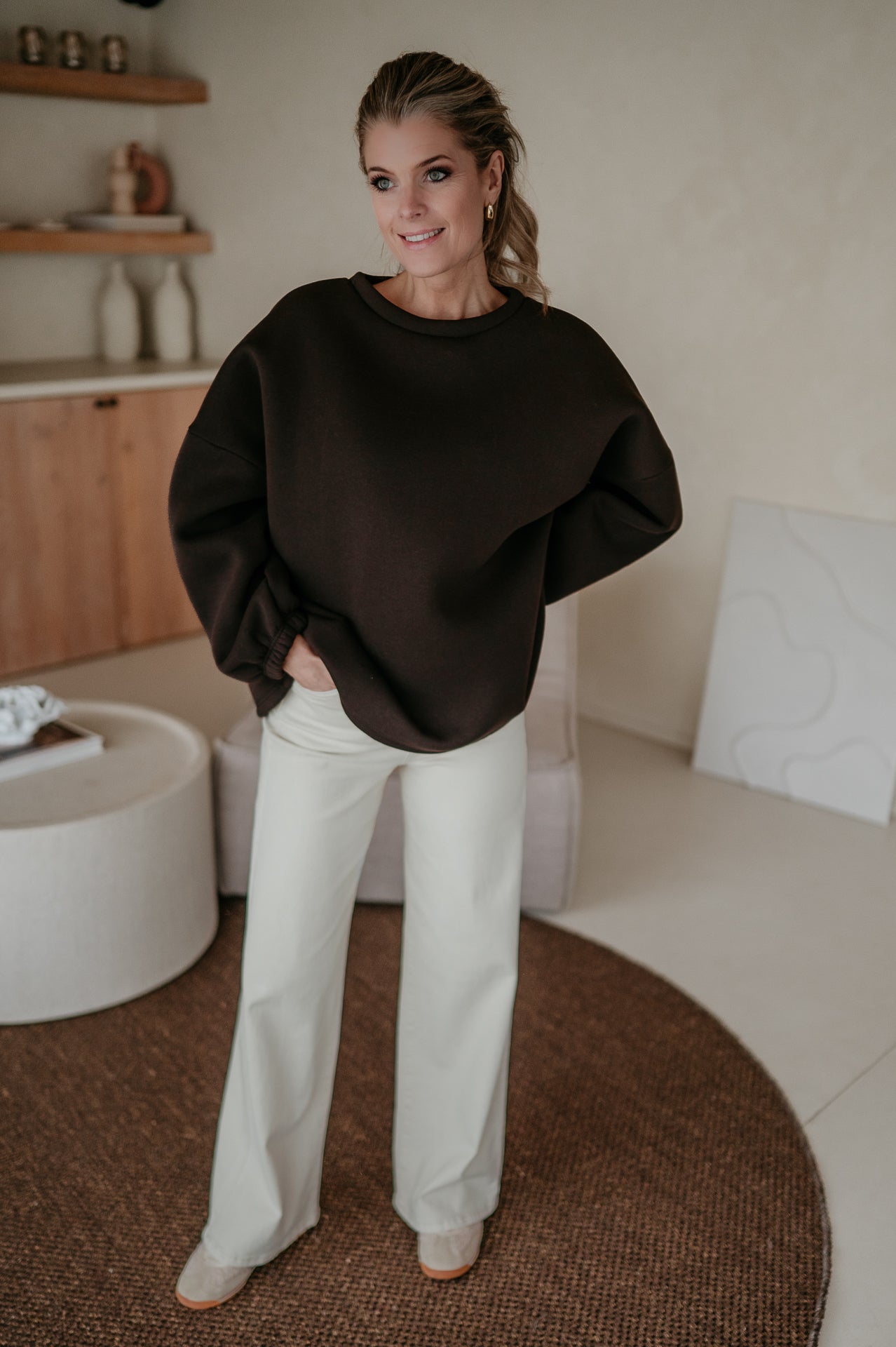 Solido sweater 'HELDIN' I Brown - Wild Souls by JV® - 