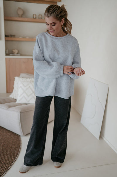 Solido sweater 'HELDIN' I Grey - Wild Souls by JV® - 