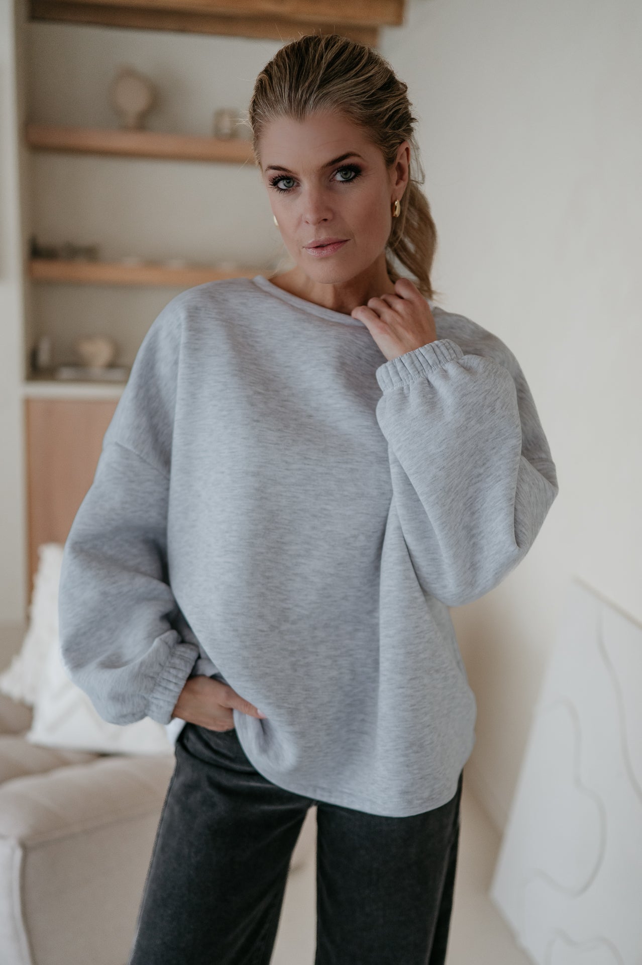 Solido sweater 'HELDIN' I Grey - Wild Souls by JV® - 