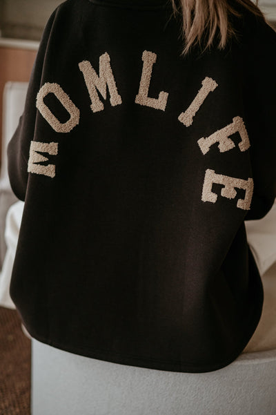 Solido sweater 'MOMLIFE' I Brown - Wild Souls by JV® - 