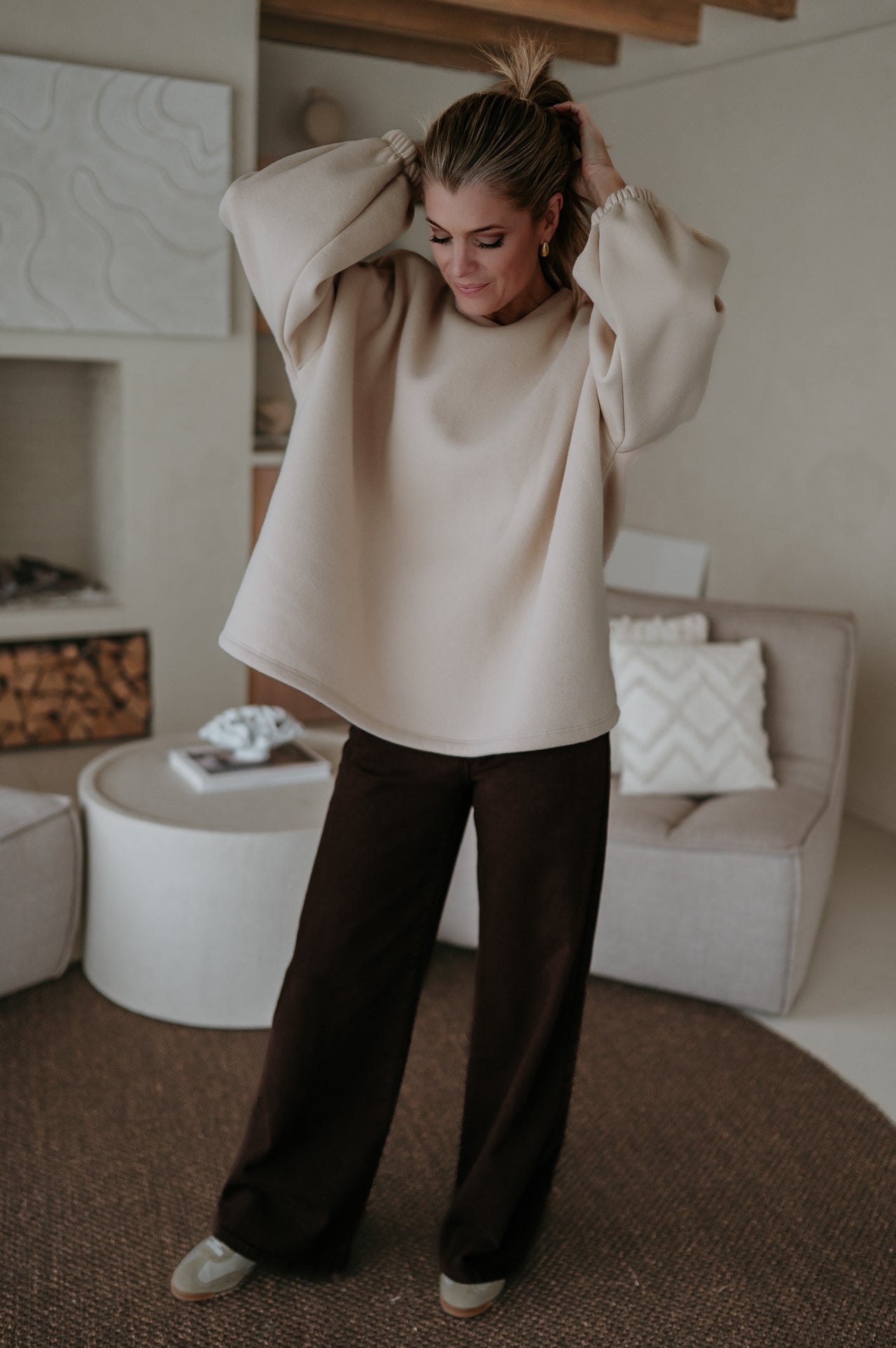 Solido sweater 'WILD SOUL' I Beige - Wild Souls by JV® - 