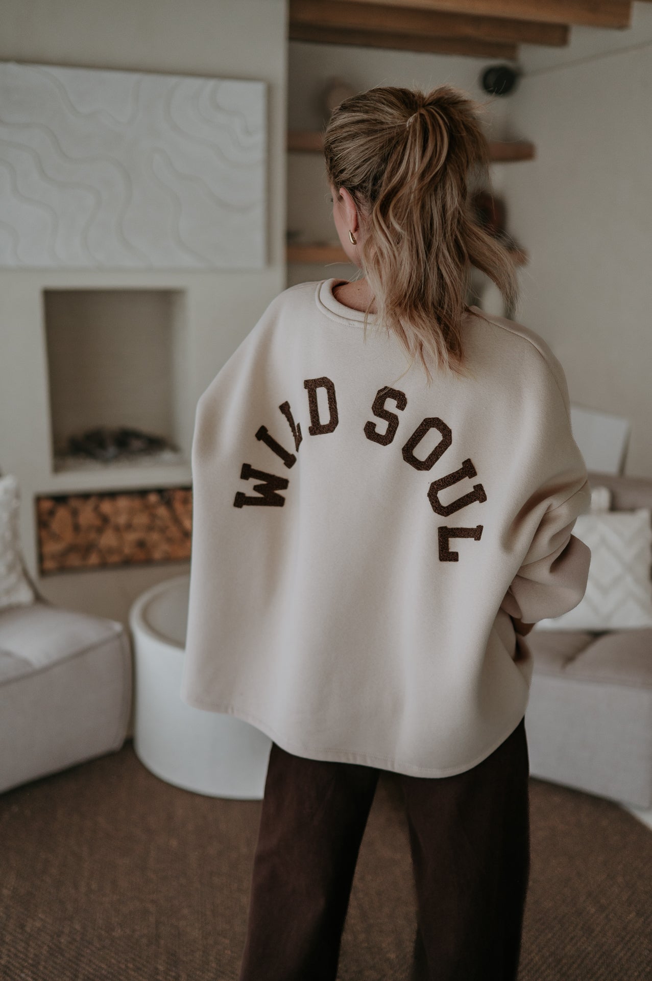 Solido sweater 'WILD SOUL' I Beige - Wild Souls by JV® - 